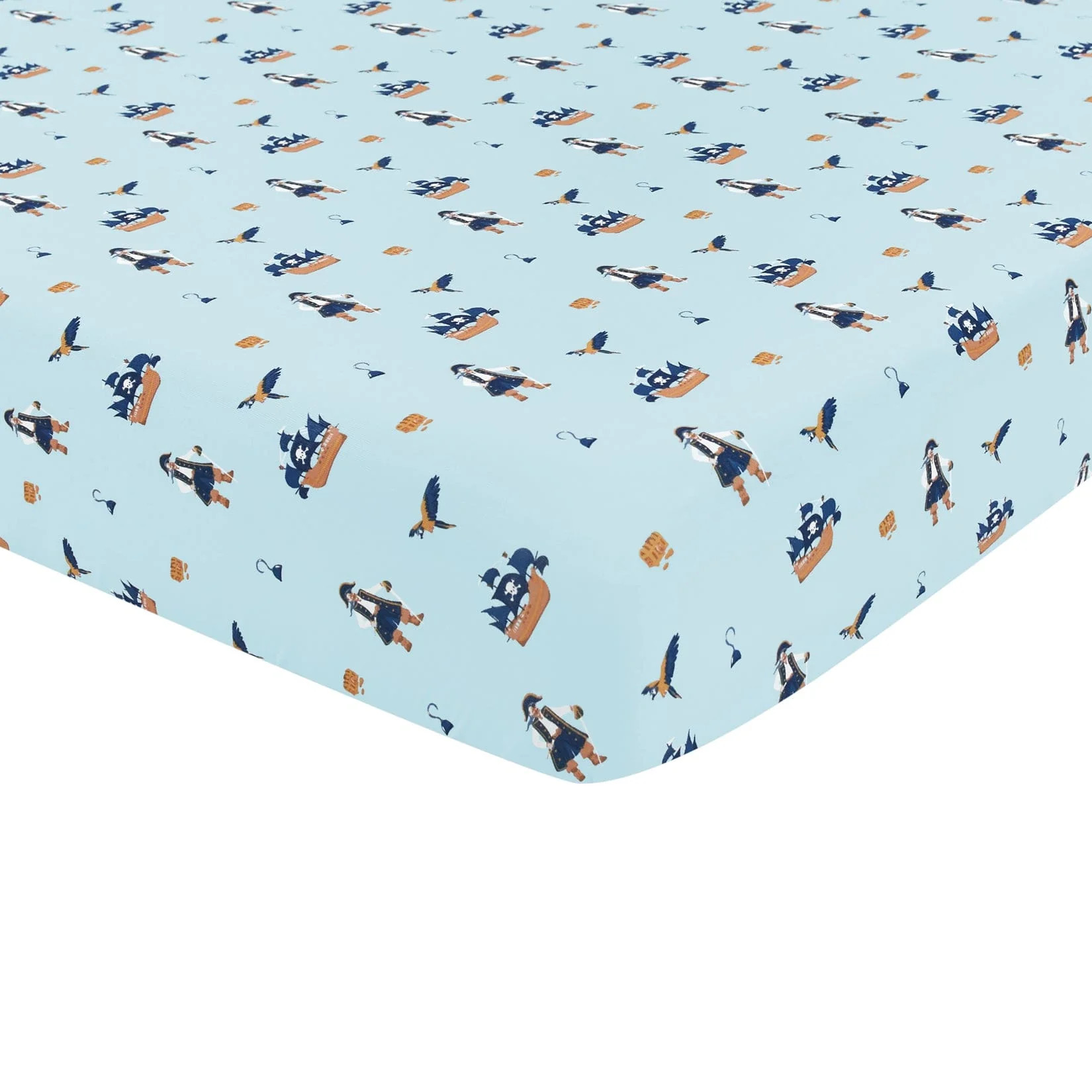 Crib Sheet in Pirate | Kyte BABY