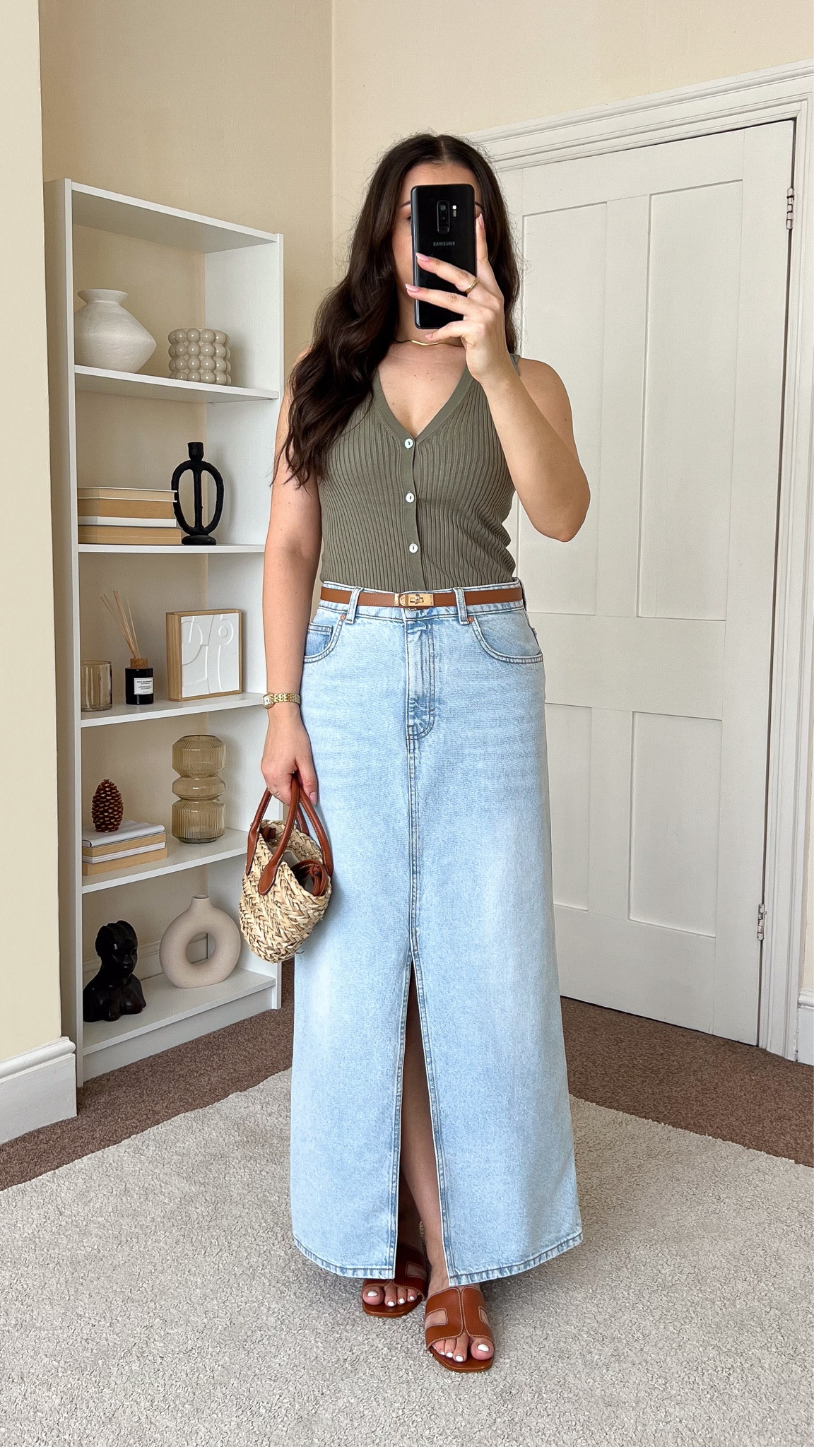 Casual & chic summer outfit. Top is Mango, wearing size S. Skirt is Mango, wearing size M.

#LTKsummer #LTKuk #LTKeurope