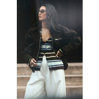 Alex Suede Jacket, BROWN / XS | ALIGNE UK & EU