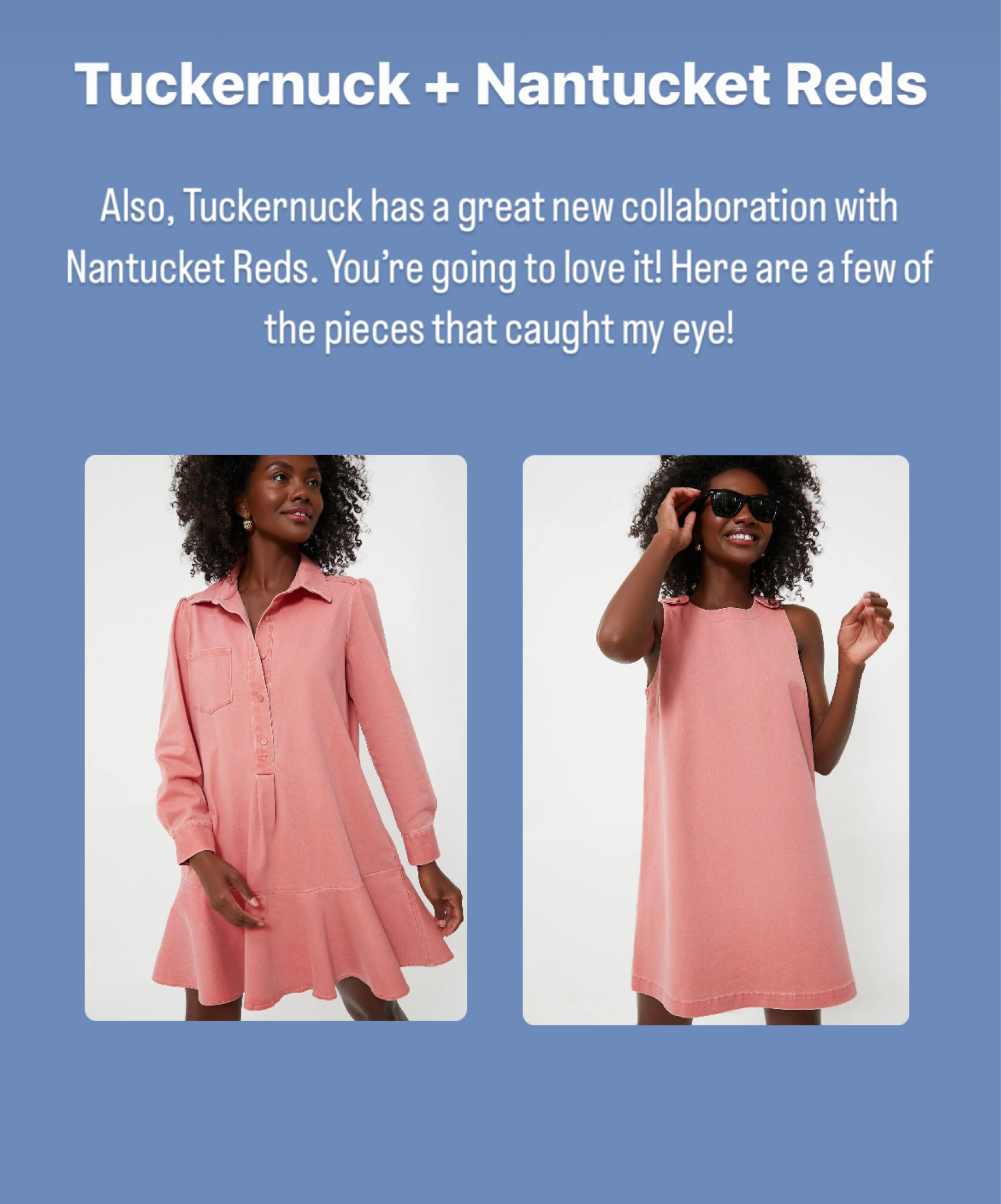 Everyone’s favorite dress just launched in collaboration with Nantucket Reds. 

Linking a few other favorite new arrivals too!

#LTKOver40 #LTKSeasonal #LTKFamily