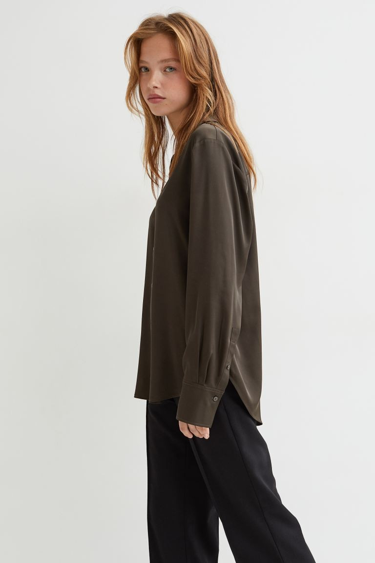 V-neck Blouse | H&M (US + CA)