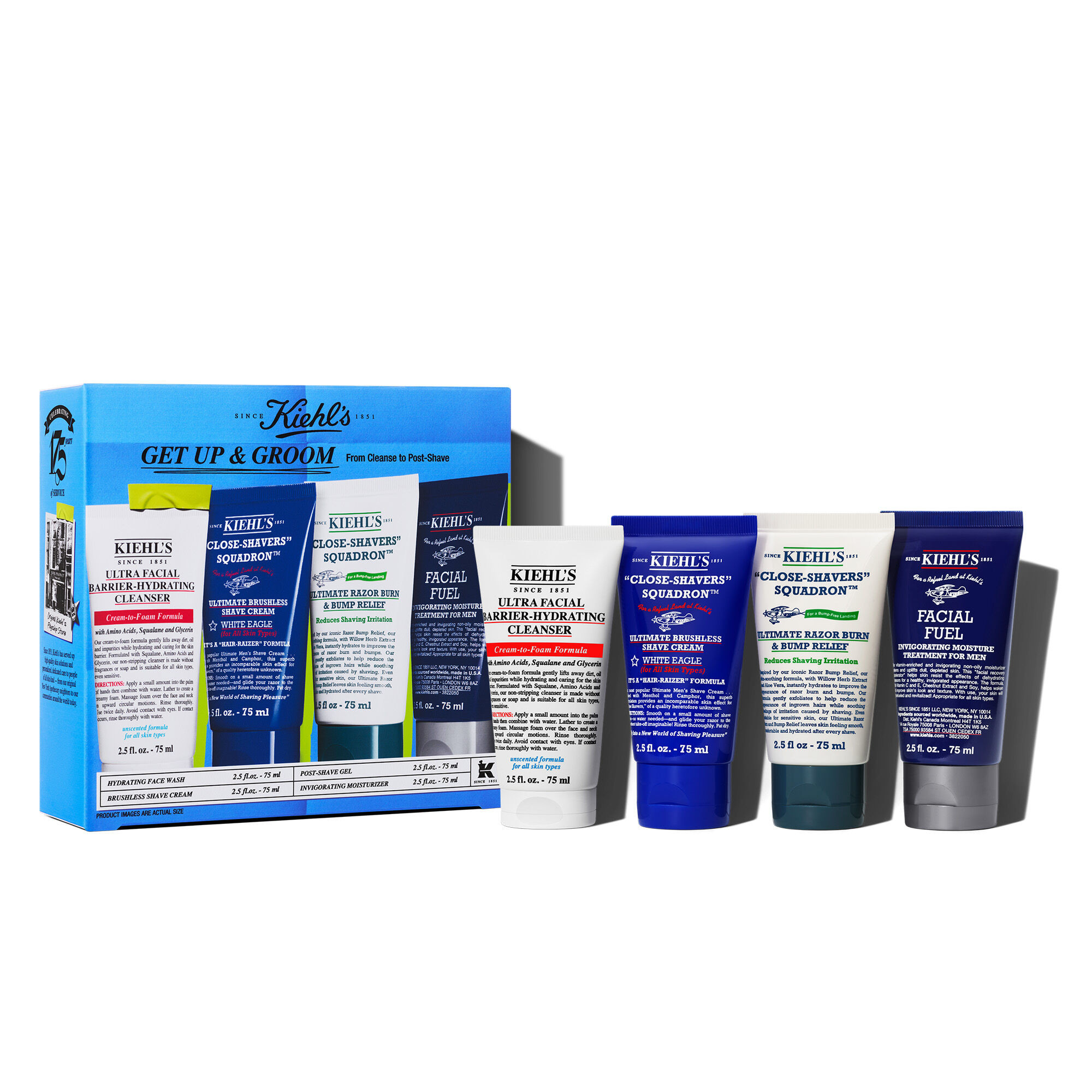 Kiehl's GET UP & GROOM​ - Skincare Set | Kiehl's