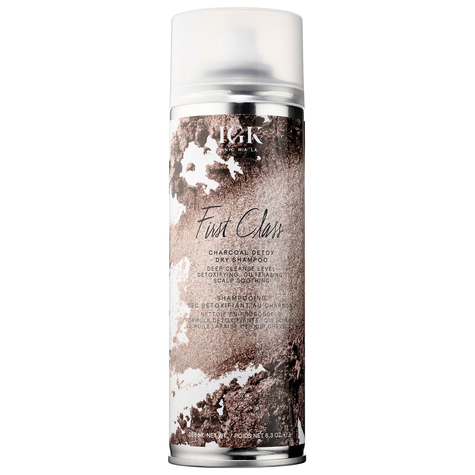 IGK First Class Charcoal Detox Dry Shampoo 6.3 oz/ 288 mL | Sephora (US)