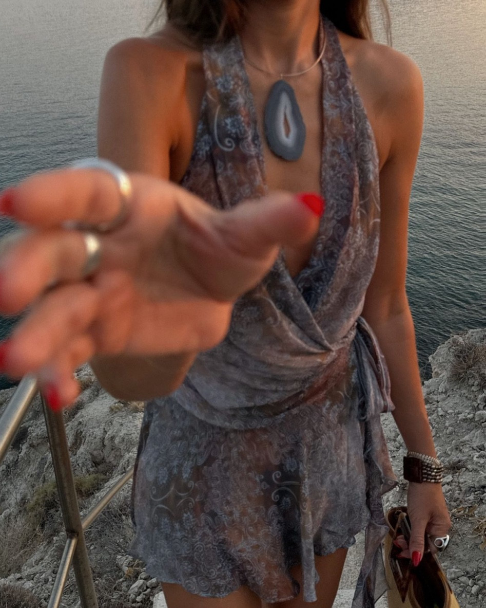 A dream vacation dress