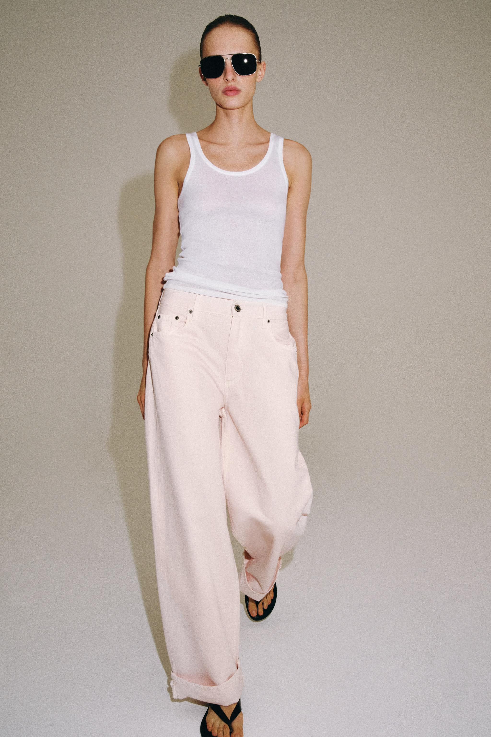ZW COLLECTION MID-RISE BAGGY JEANS | Zara US