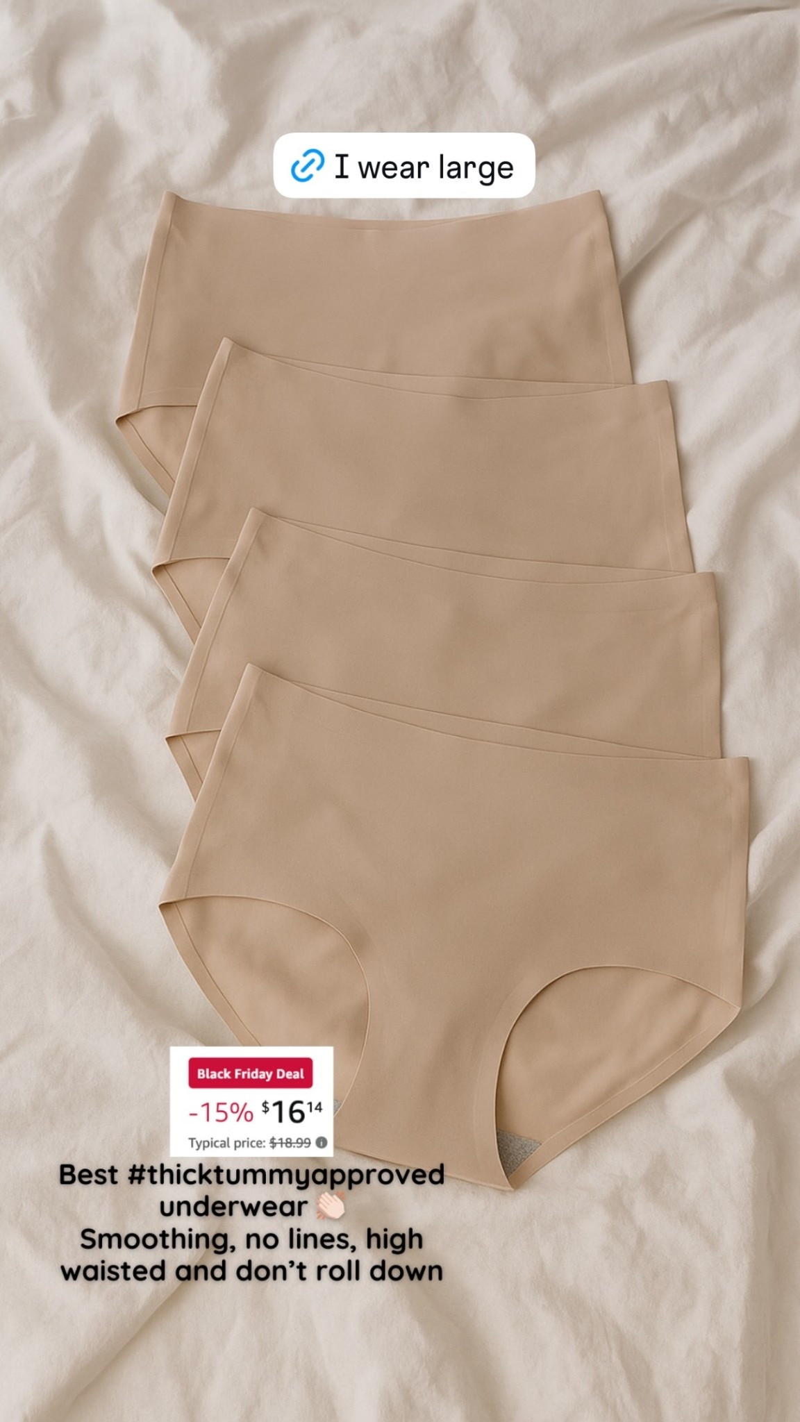 Best underwear- highest, seamless, affordable!! 

#LTKCyberWeek #LTKGiftGuide #LTKMidsize