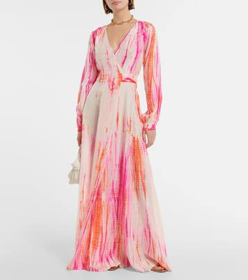 Bedrucktes Maxikleid aus Seide | Mytheresa (DACH)