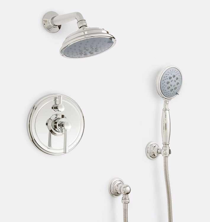 Miramar Lever Handle Thermostatic Shower Set with Handshower | Rejuvenation