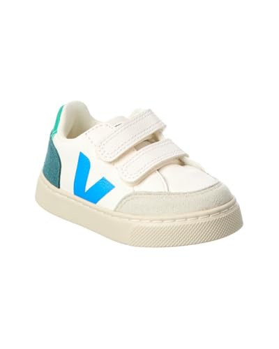 VEJA Small V-12 (Toddler/Little Big Kid) Sneaker, Extra-White_Multico-Brittany, 8.5 US Unisex | Amazon (US)