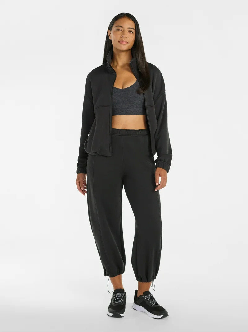 Athletic Works Women's and Women's Plus Barrel Leg Pant, Sizes XS-4X | Walmart (US)
