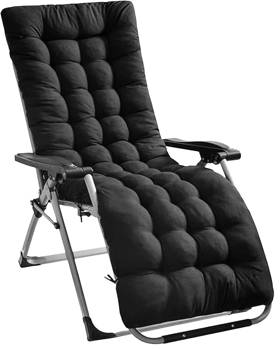 iMounTEK Lounge Chair Cushions Chaise Lounger Cushion 67X22 inches Soft Sofa Pad Mat Long Bench C... | Amazon (US)