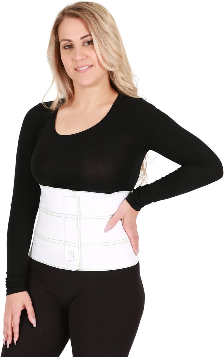 AltroCare 3 Panel, 9" Postpartum Abdominal Binder & Belly Band. Size 2XL stretches to fit 60" to 75" | Amazon (US)