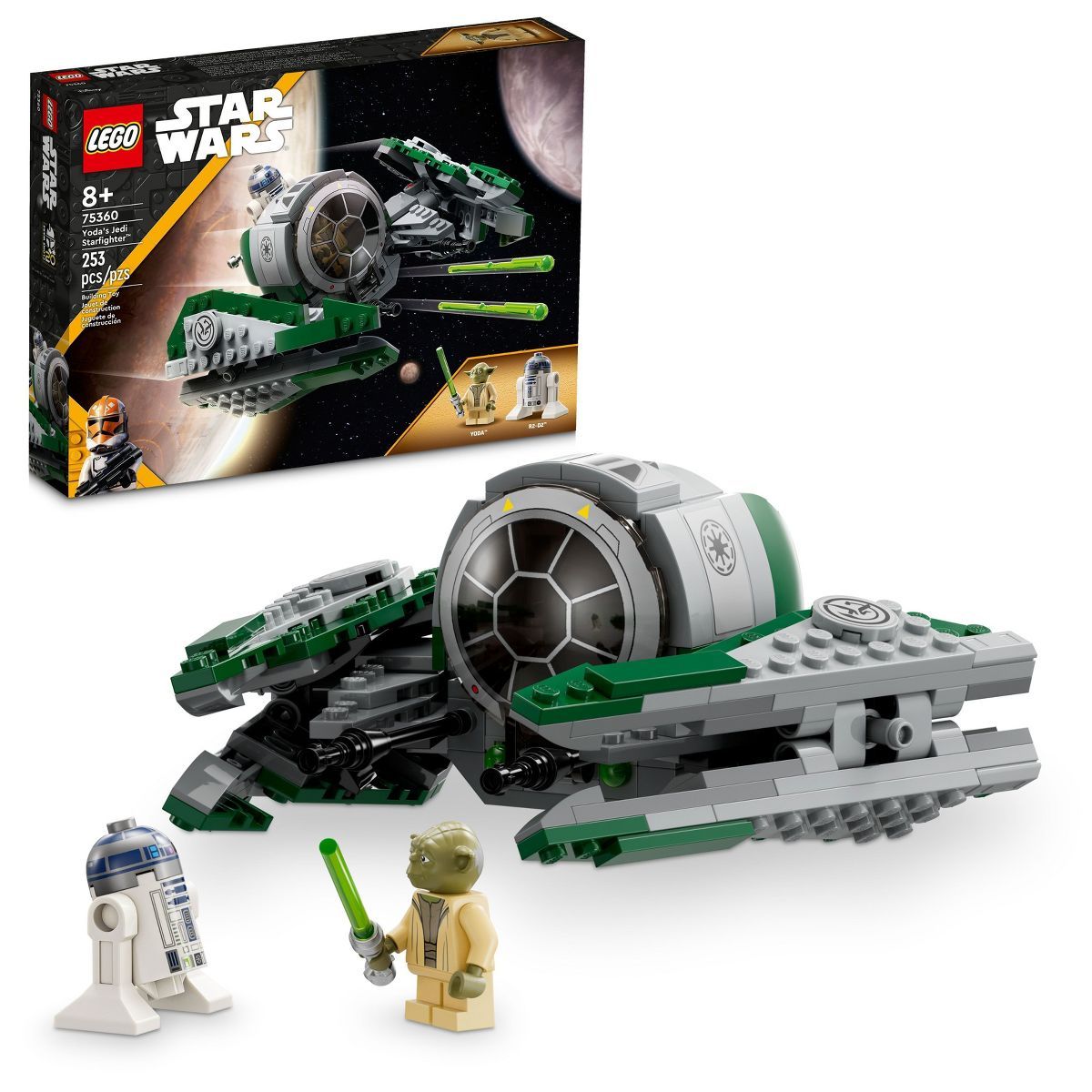 LEGO Star Wars: The Clone Wars Yoda's Jedi Starfighter Collectible 75360 | Target