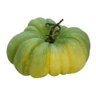 11" Green & Yellow Flat Pumpkin by Ashland® | Michaels | Michaels Stores