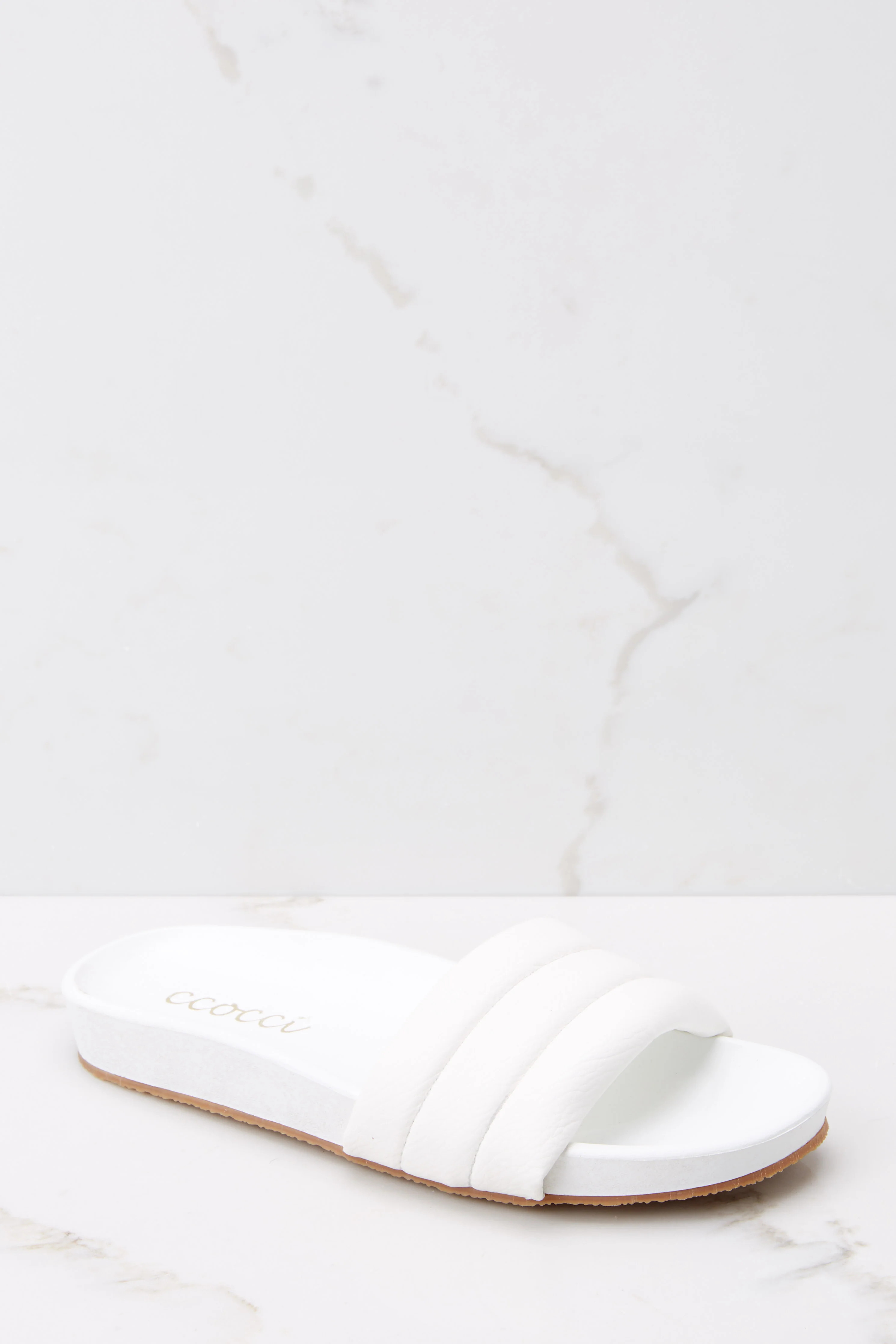 Seasonal Bliss White Sandals | Red Dress 