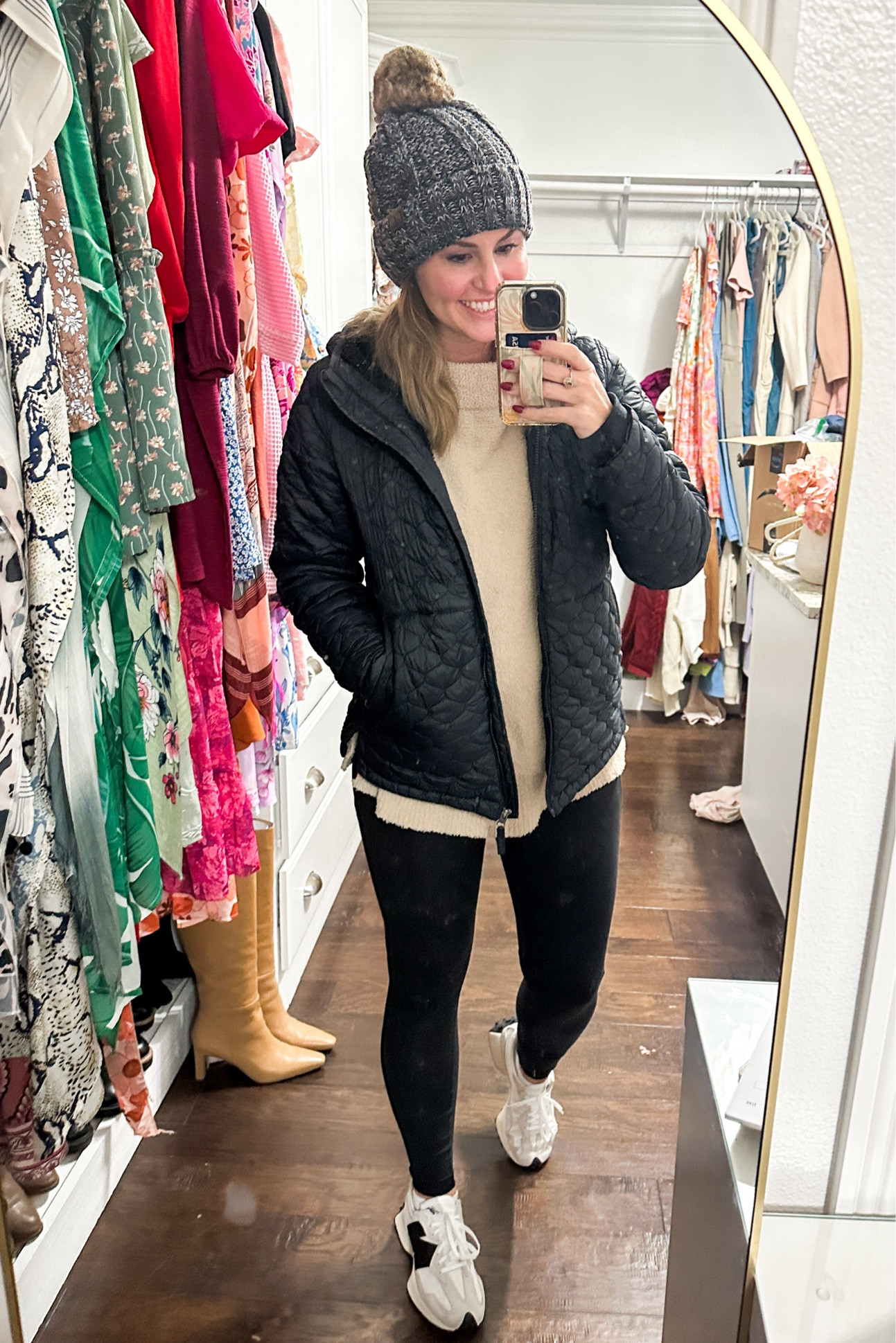 
Casual winter outfit that’s comfy & warm! This is my go-to puffer coat for everyday. Quality is top notch inside is lined with fleece. The long sleeve fuzzy sweater top feels like a barefoot dreams  blanket!!! It’s great with leggings. Has an oversized fit with exposed hems (very similar to free people sweater look) and pairs with my fave new balance sneakers which are back in stock! 

Wearing size m in all

Outerwear, winter jacket, long sleeve layering sweater, tunic sweater with leggings 


#LTKWatchNow #LTKSeasonal #LTKActive