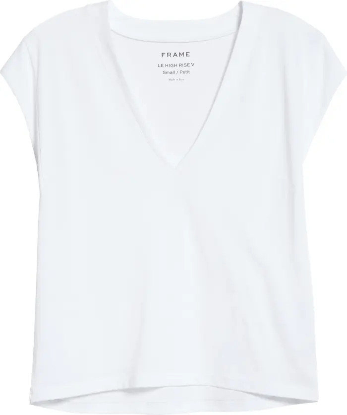 Le Mid Rise V-Neck T-Shirt | Nordstrom