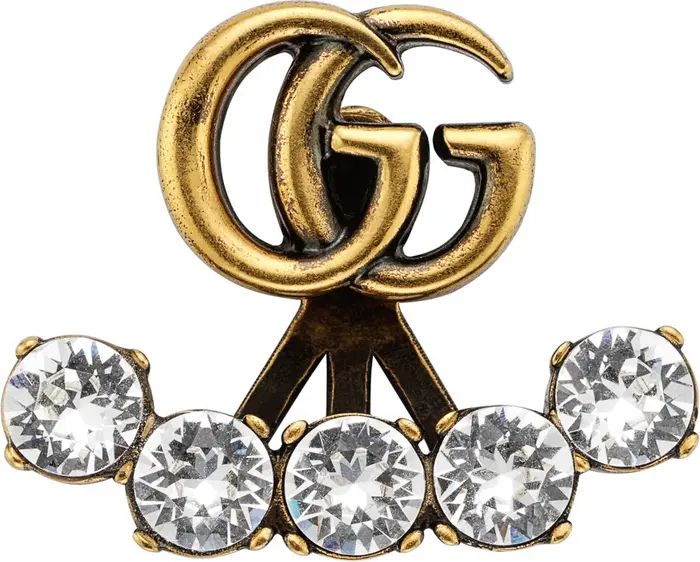 Gucci GG Crystal Single Earring | Nordstrom | Nordstrom