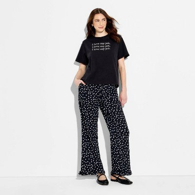 Women's The Devil Wears Prada Love My Job Short Sleeve Graphic T-Shirt - Black XXS | Target