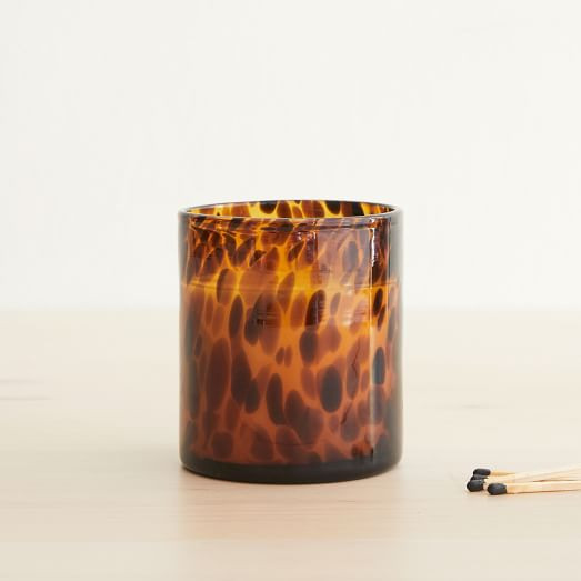 Tortoise Glass Candles - Tonka & Sandalwood | West Elm (US)