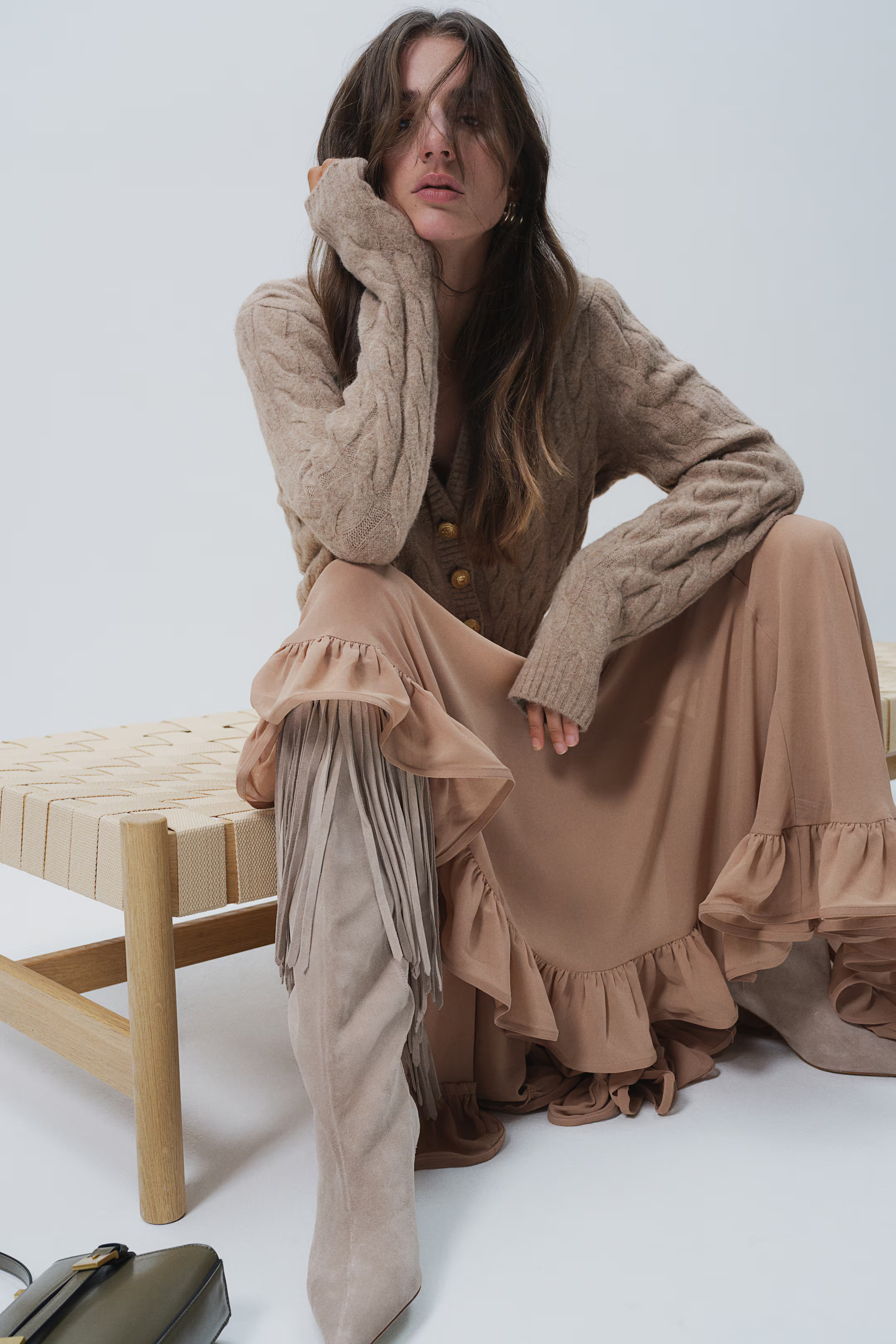 Cable-knit cardigan | H&M (UK, MY, IN, SG, PH, TW, HK)