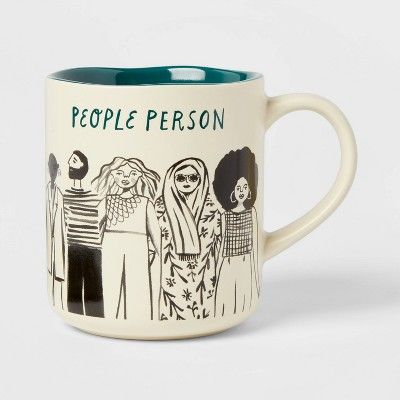 16oz Stoneware People Person Mug - Opalhouse™ | Target