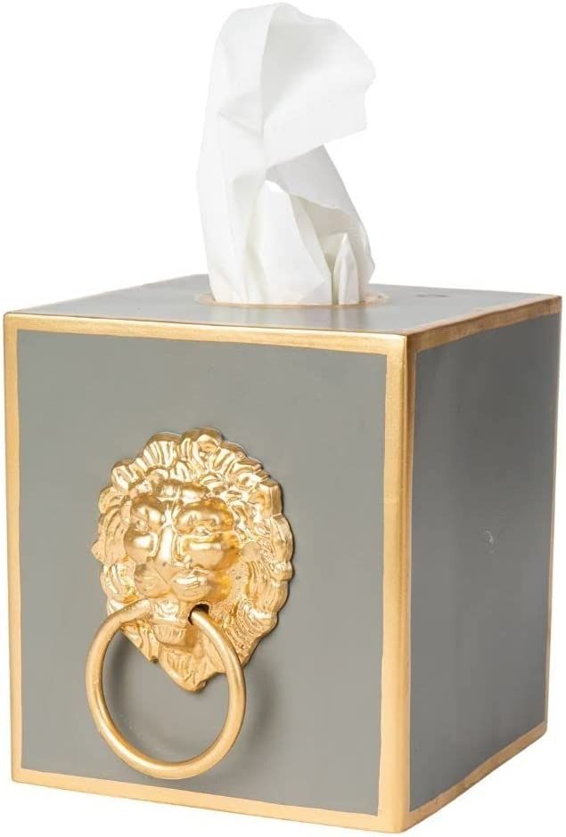 Jaye’s Studio Decorative Tissue Box Cover Hand-Painted Taupe Paws & Claws Design for Bathroom, ... | Amazon (US)