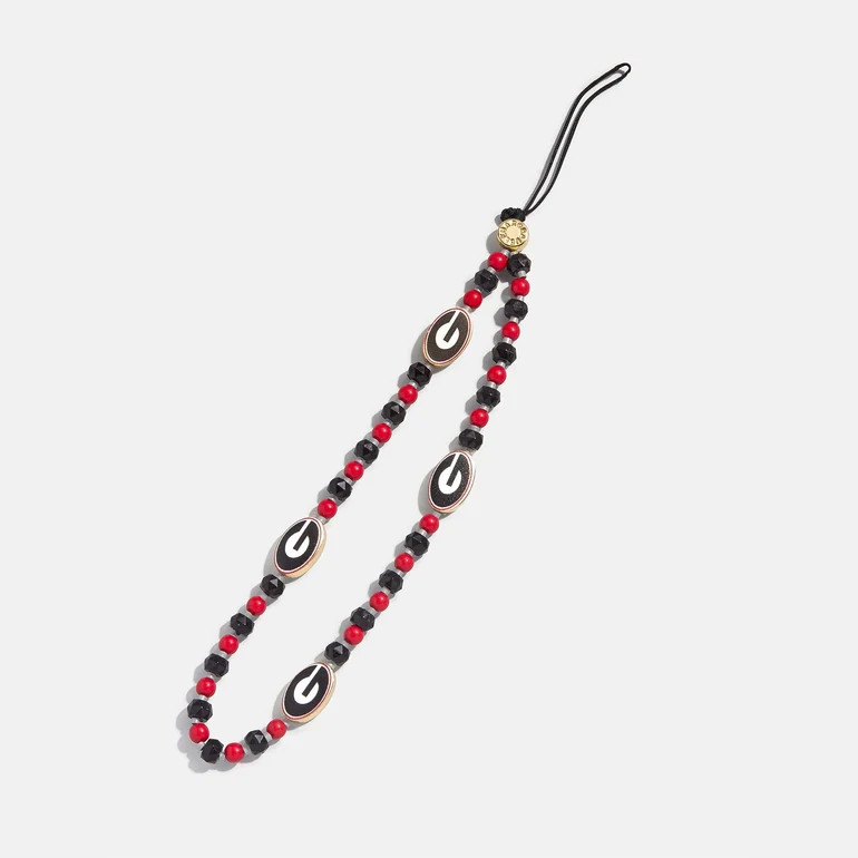 University of Georgia Beaded Phone Charm - University of Georgia | BaubleBar