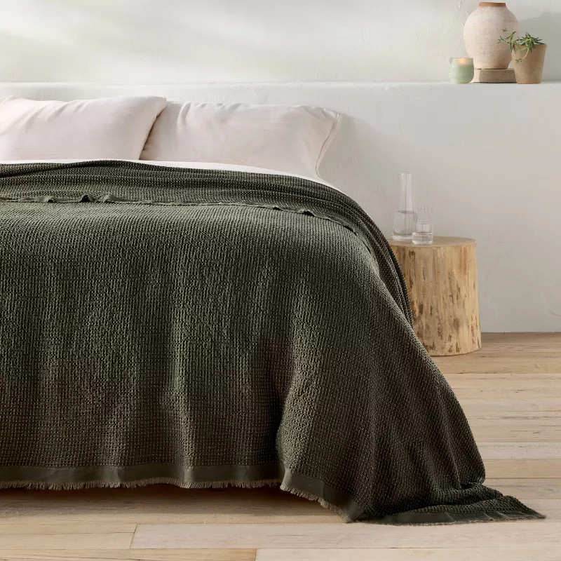 Textured Waffle Coverlet - Casaluna™ | Target