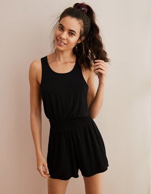 Aerie Easy Romper | American Eagle Outfitters (US & CA)
