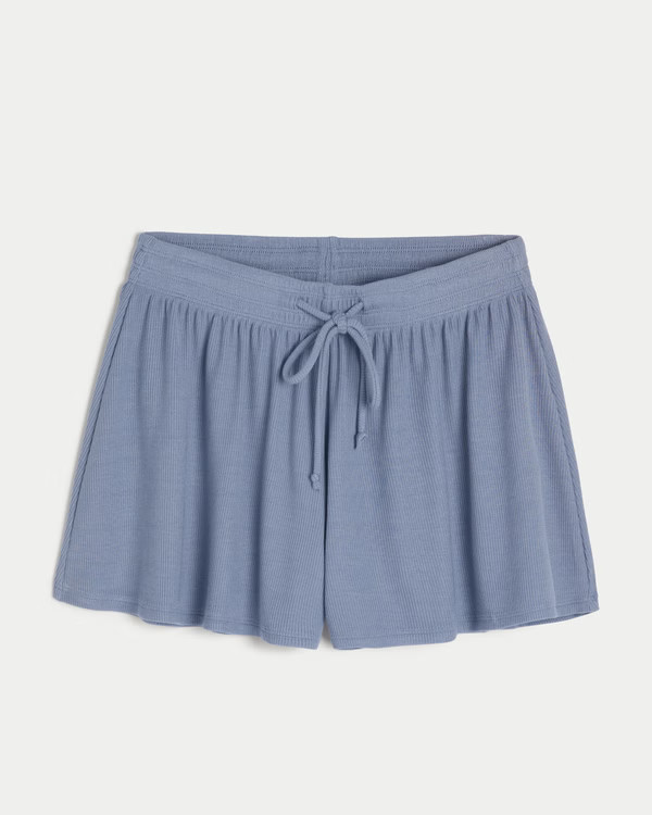 Women's Gilly Hicks Ribbed Flutter Shorts | Women's Clearance | HollisterCo.com | Hollister (US)