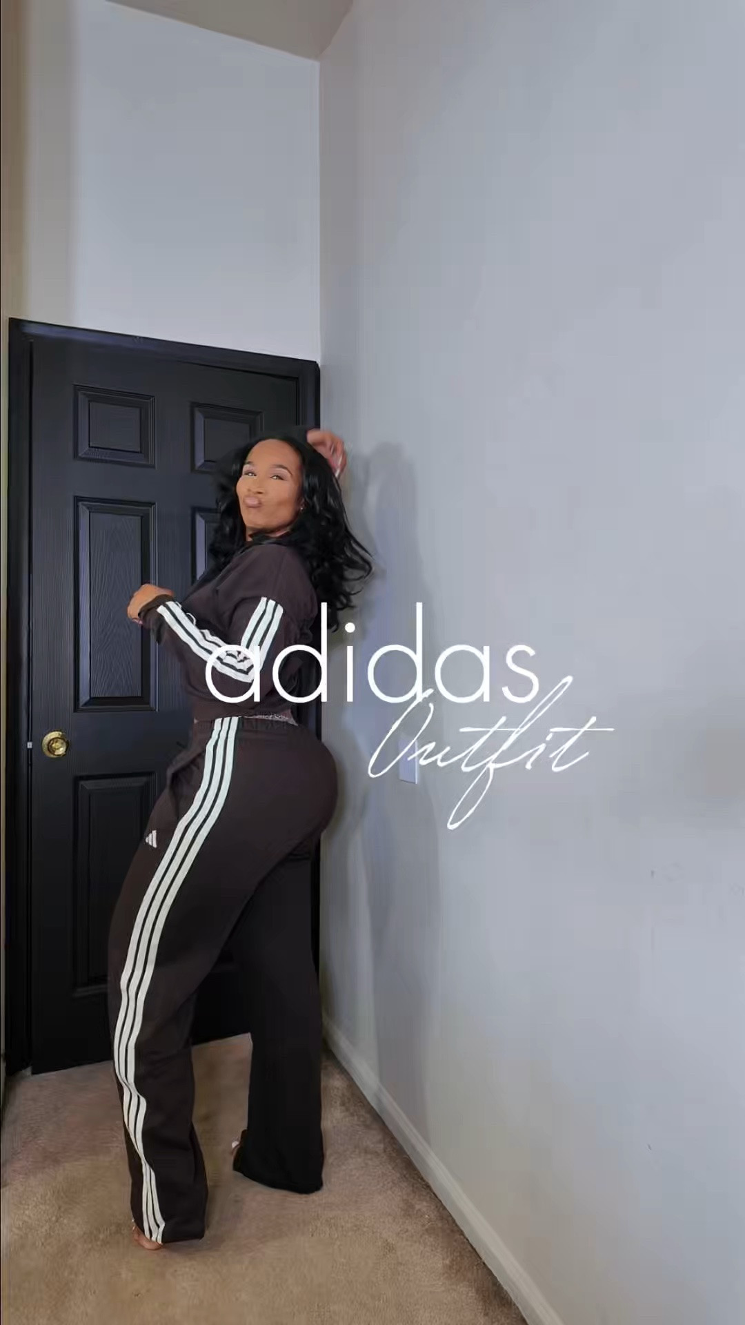 @adidas 

I'm 5’7 180lbs 
Top: Small / XSmall 
Bottoms: Medium / Large

#LTKootd #LTKMidsize #LTKActive