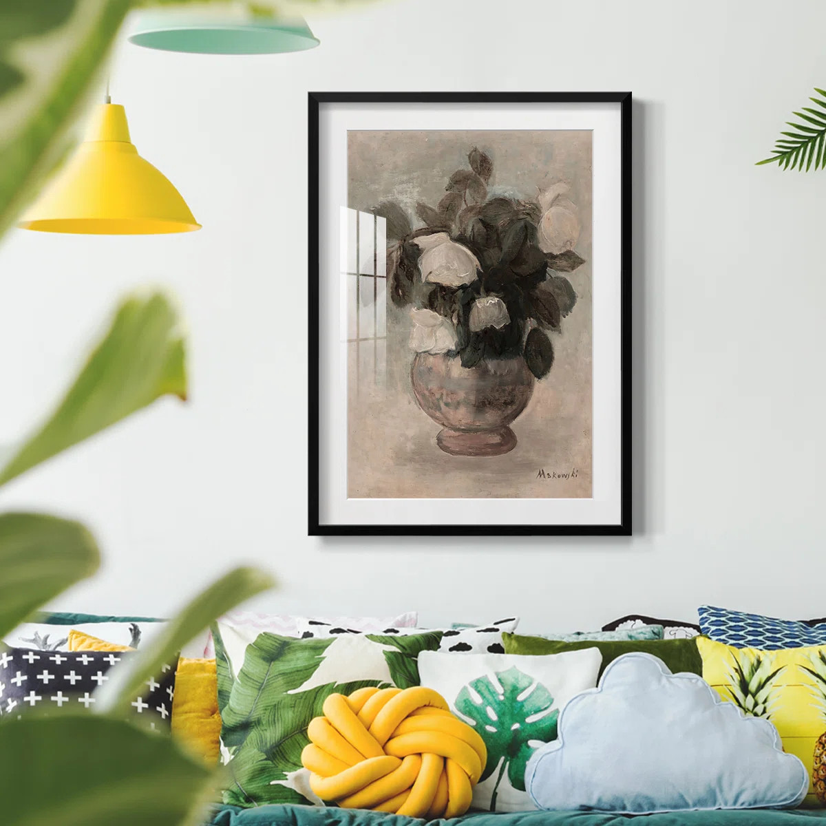 Vintage Floral Print XCVI -Framed Print | Wayfair North America