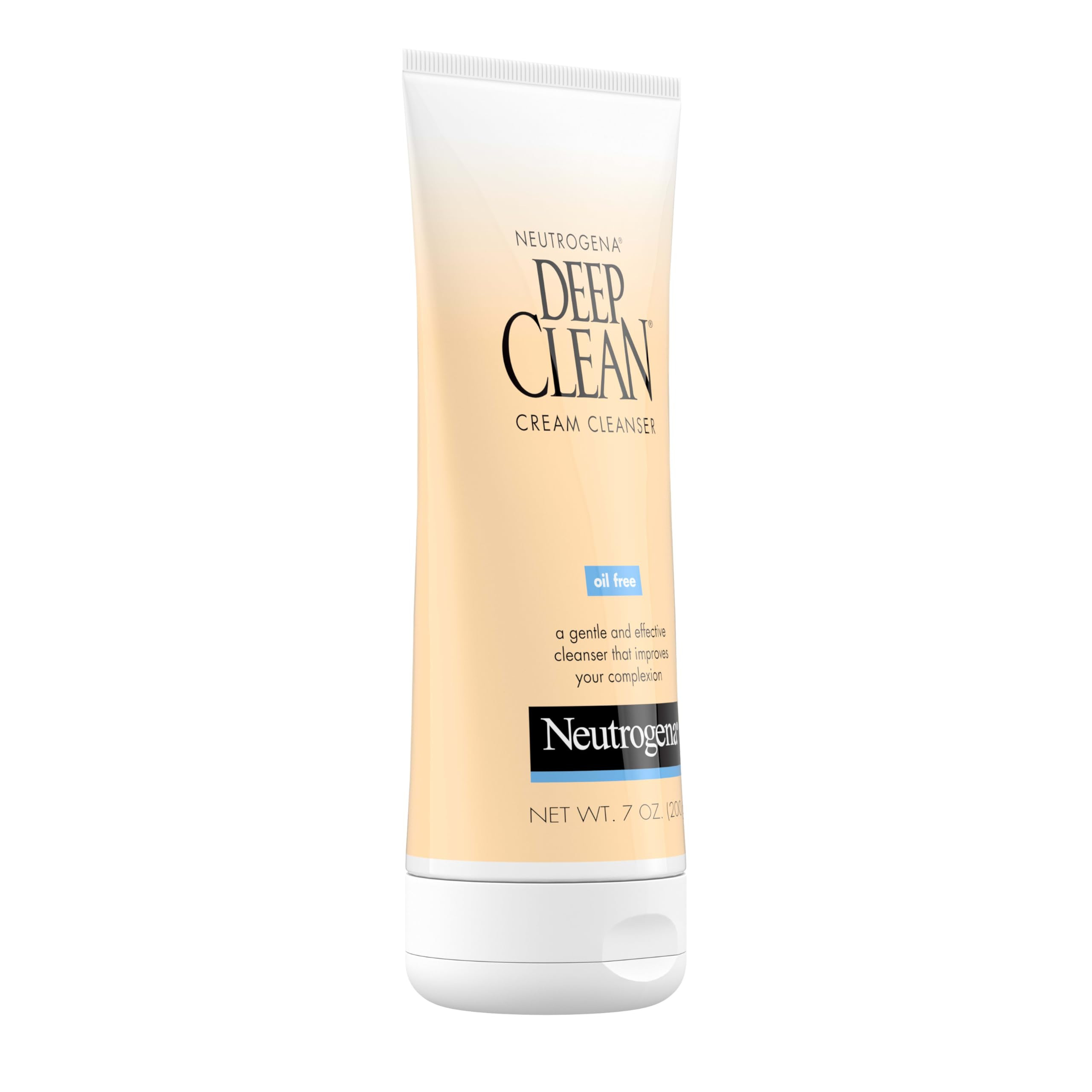 Neutrogena Deep Clean Daily Facial Cream Cleanser with Beta Hydroxy Acid to Remove Dirt, Oil & Ma... | Amazon (US)