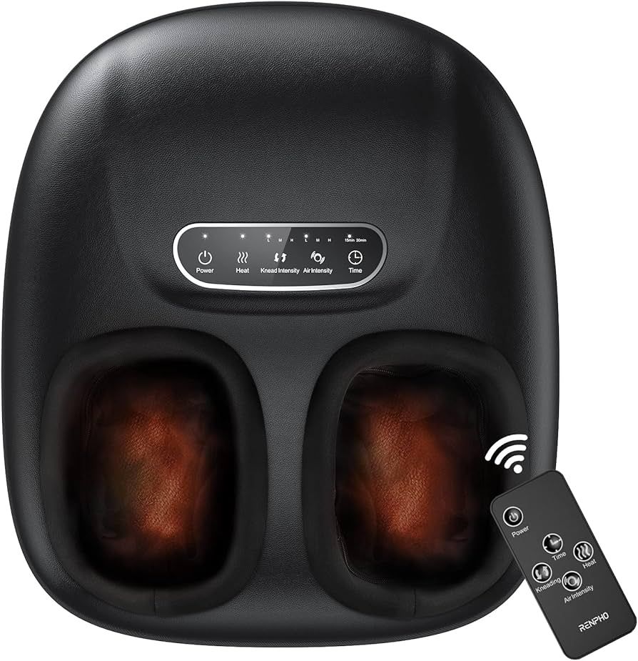 RENPHO Shiatsu Foot Massager Machine with Heat, Gifts for Men and Women, Electric Foot Massager f... | Amazon (US)