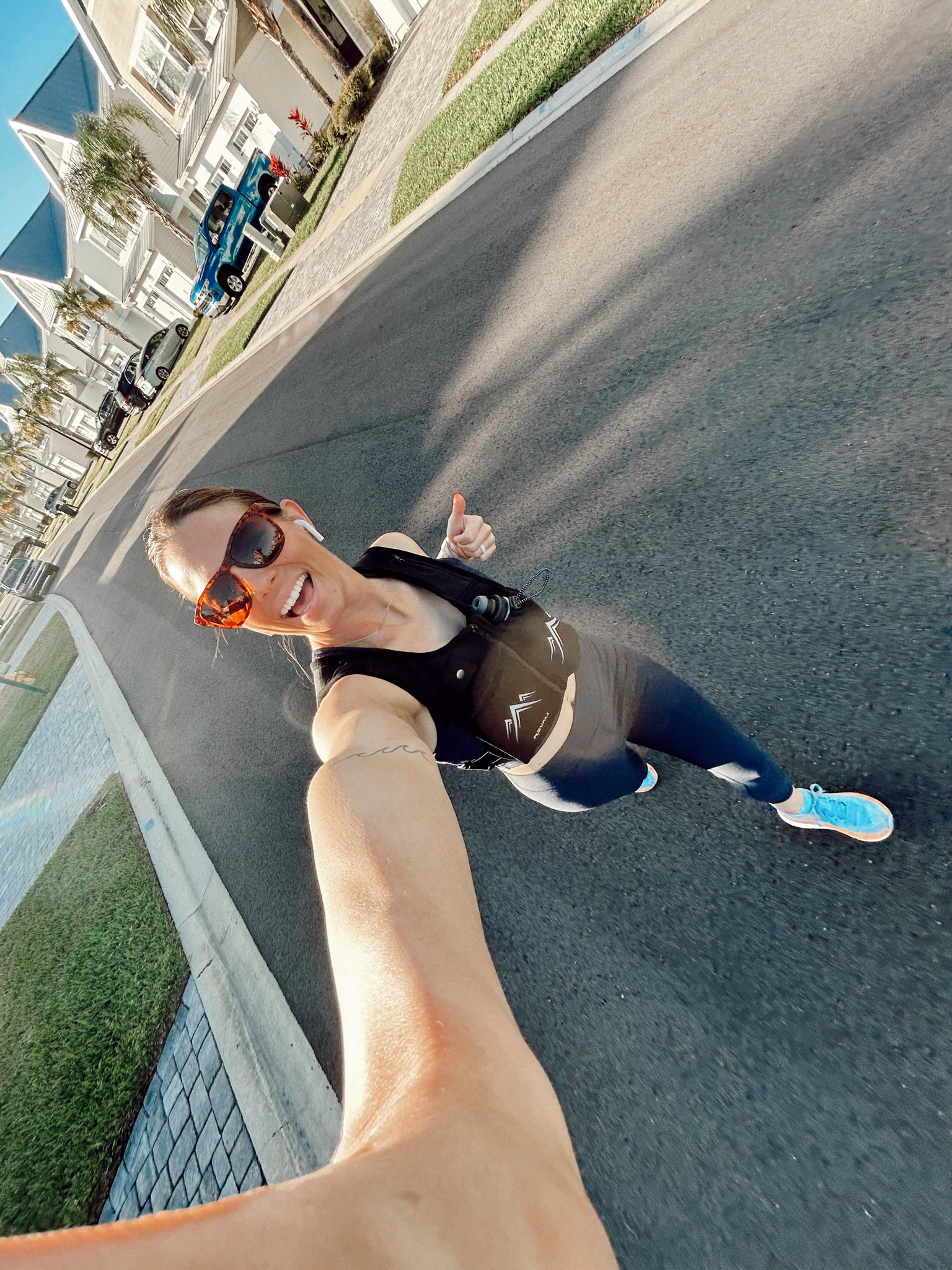 my favorite running vest ever! comes with a 500 mL water bottle. stays put and doesn’t feel heavy. so excited to continue using this for all my 5k, 10k, half marathon, and full marathons! 👟🏃🏼‍♀️ 

#LTKsalealert #LTKfitness #LTKfindsunder50