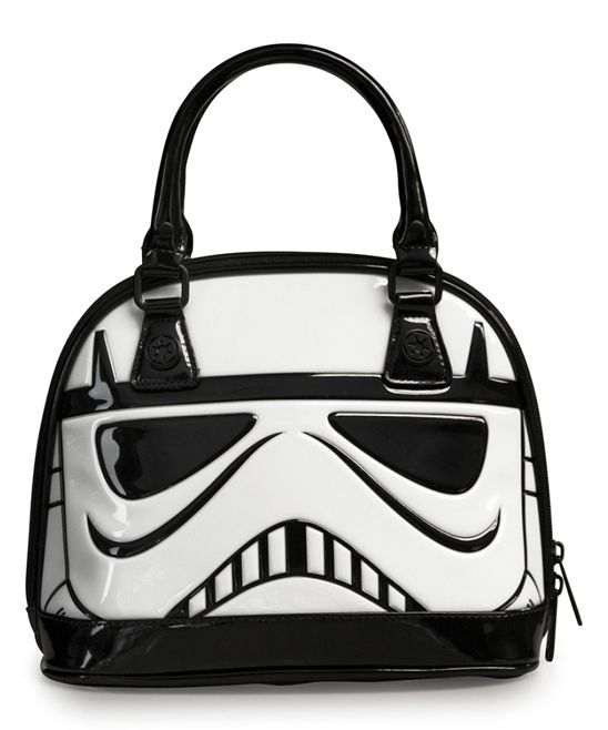 Loungefly Women's Handbags BLACK/WHITE - Star Wars Stormtrooper Dome Handbag | Zulily