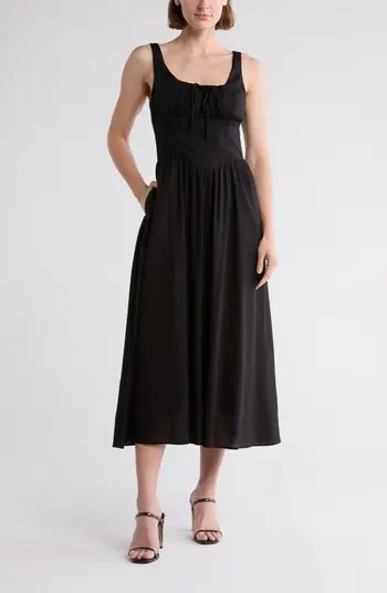 Corset Midi Sundress | Nordstrom Rack