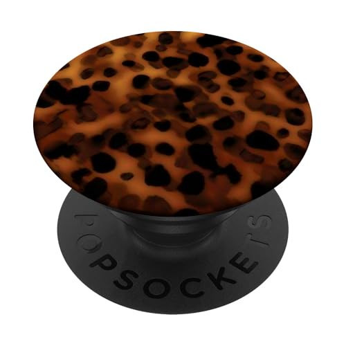 Classic Tortoise Shell Print Tortoiseshell Pattern Chic PopSockets Adhesive PopGrip | Amazon (US)