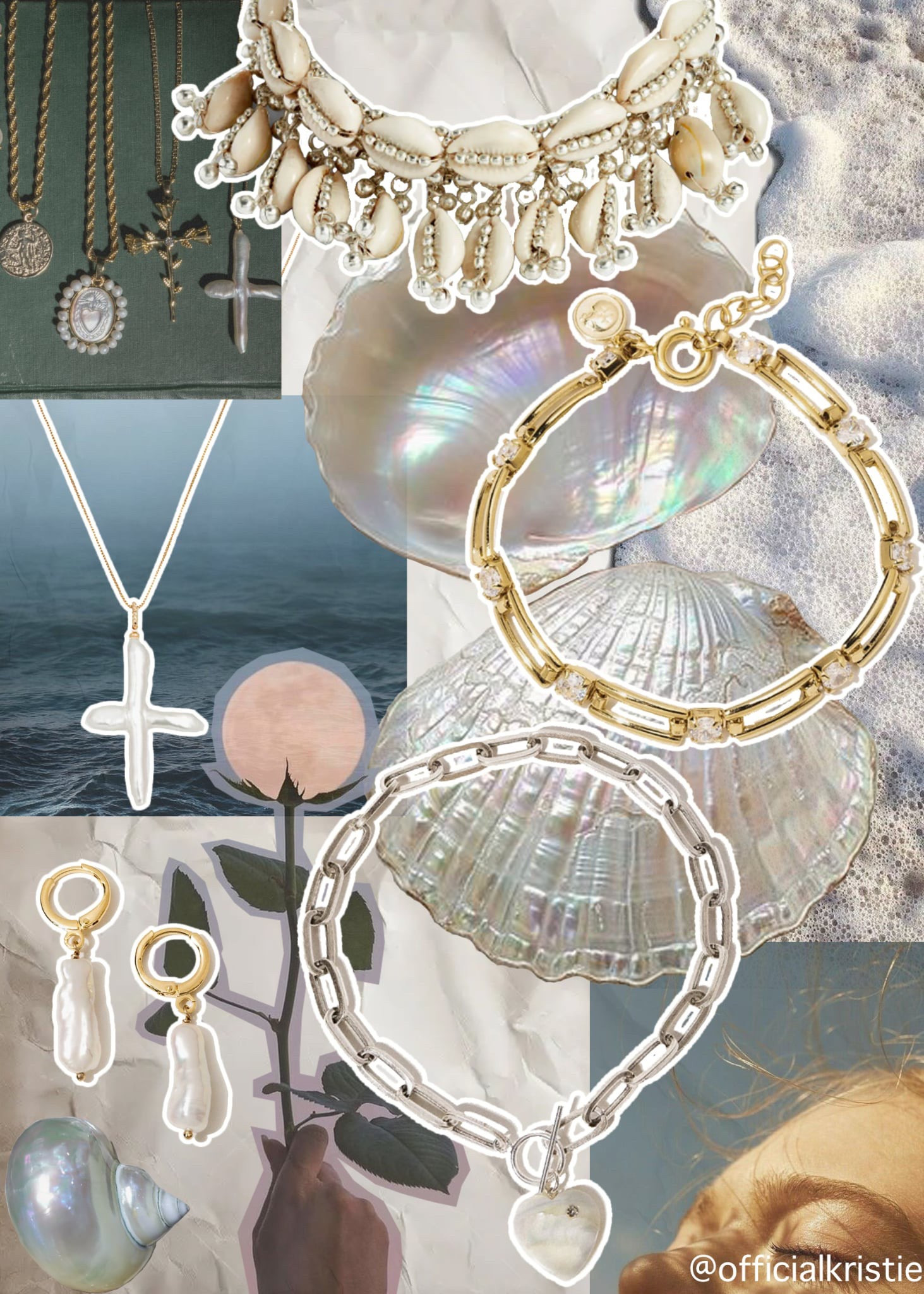 For accentuating a dreamy summer look, my go-to jewelry line is @childofwild. Their pieces capture that perfect balance of moody ocean vibes, coastal chic, and earthy statement jewelry. Think: mother of pearl, seashell details, and chunky gold chains — everything trending for summer 2025.

I’ve rounded up my favorite finds, all available on nordstrom.com, and curated them into a collage that brings this aesthetic to life.

They’re all stunning, but that mother of pearl cross necklace? Obsessed. Which one’s calling your name?

#ad #LTKsummerfinds #ChildofWildJewelry #MoodyOceanAesthetic #OceanInspiredAccessories #StatementJewelry #ChunkyChains #LayeredNecklaces #JewelryUnder100 #BeachJewelry #Summer2025Trends #CoastalCowgirlJewelry #OceancoreStyle

#LTKSeasonal #LTKFindsUnder100