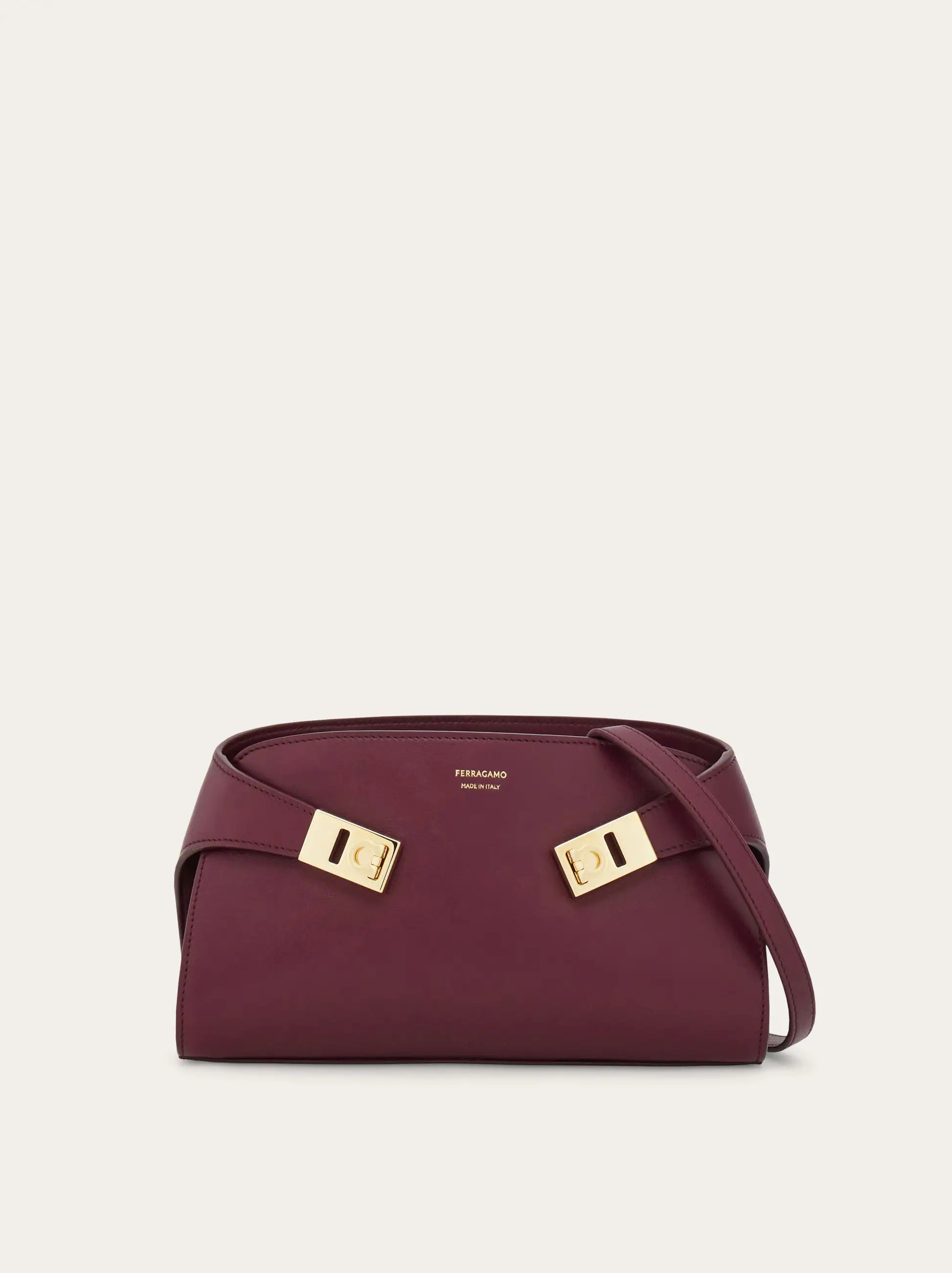 Ferragamo Women Hug mini crossbody bag Violet | Ferragamo