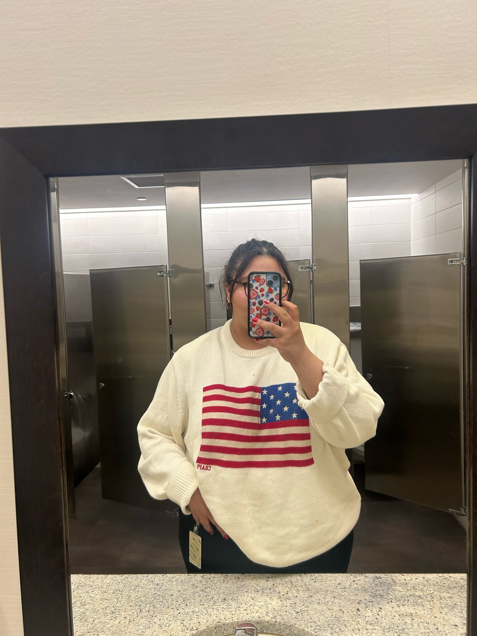 Iconic American flag sweater 

#LTKFindsUnder100 #LTKPlusSize #LTKGiftGuide
