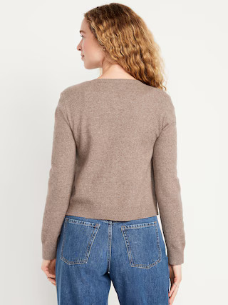 SoSoft Cropped Cardigan Sweater | Old Navy (US)