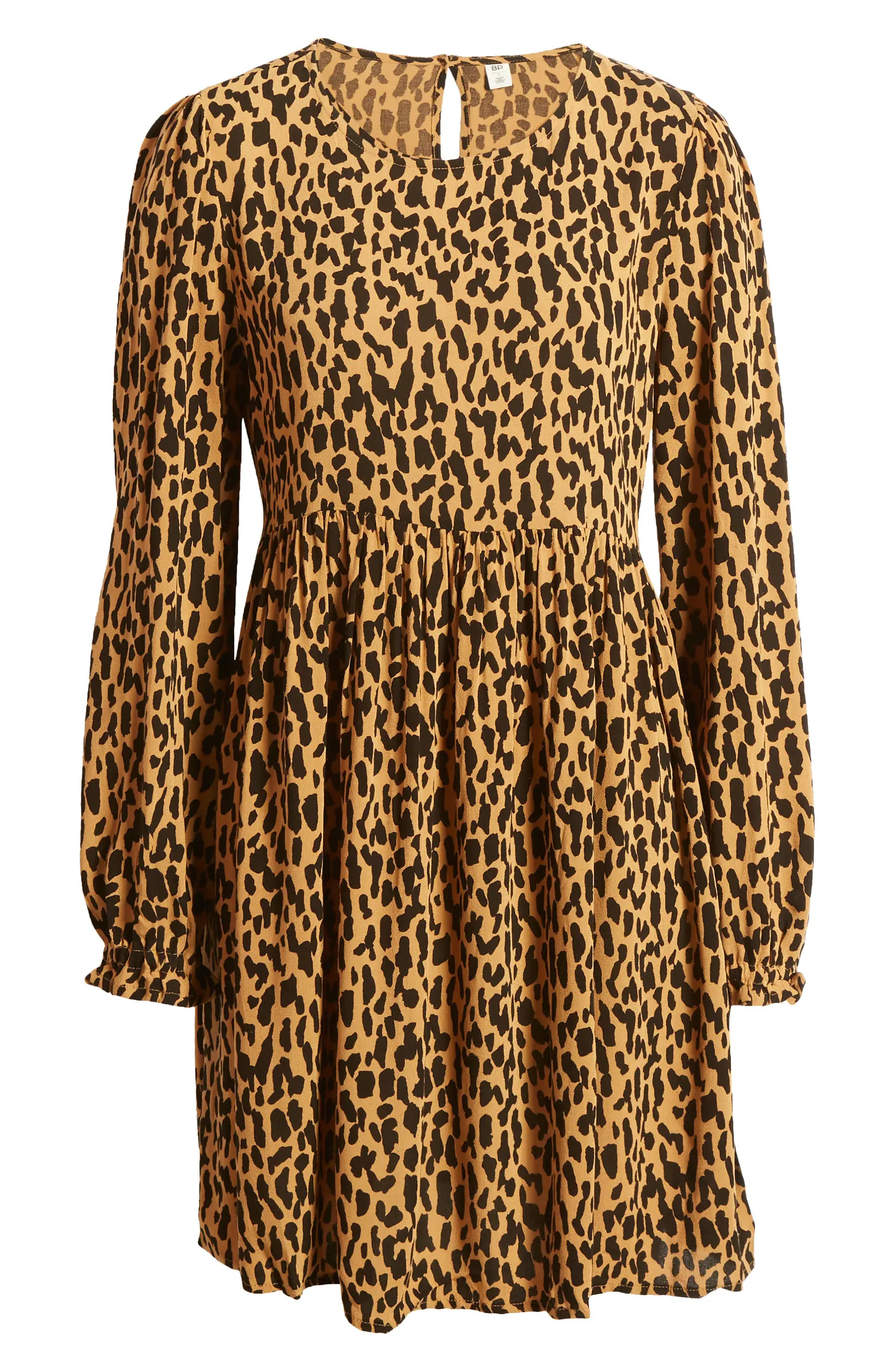 Print Long Sleeve Dress | Nordstrom