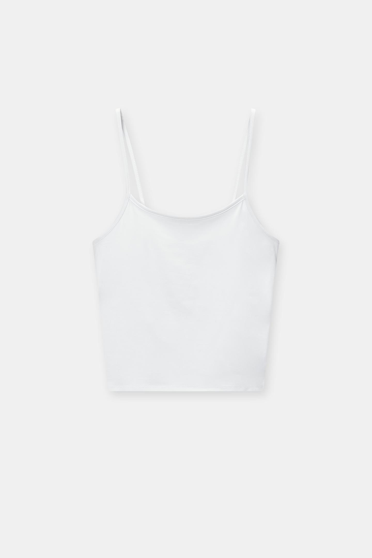 Trägertop aus Polyamid | PULL and BEAR DE