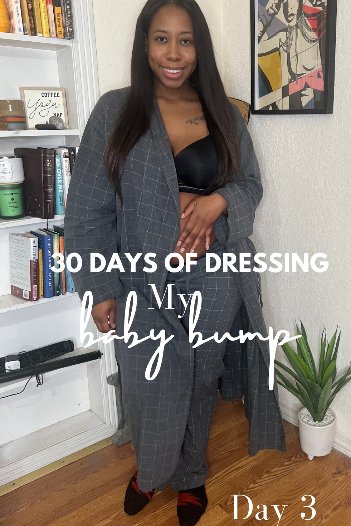 Pajama Day at home! Pregnancy Edition 

#LTKbump #LTKHoliday #LTKmens