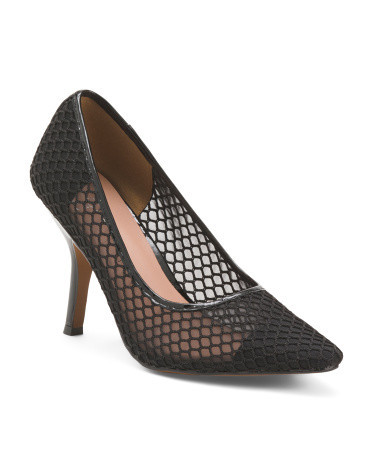 Priya Mesh Pumps for Women | Leather/Textile/Man-Made Sole | Marshalls