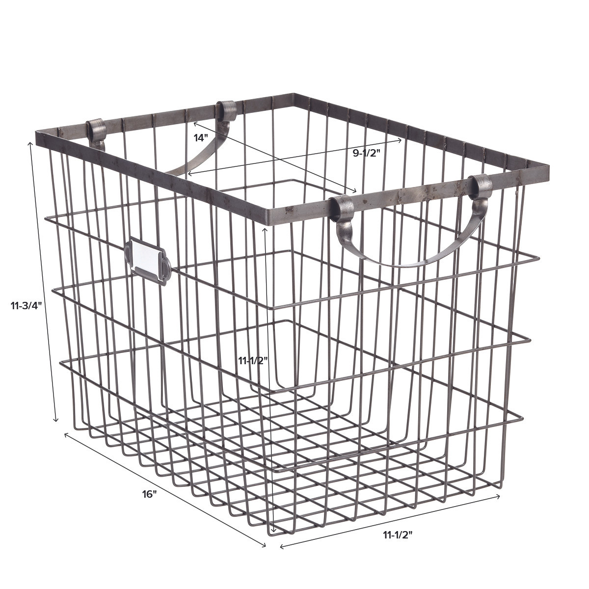 Design Ideas Medium Harvest Basket | The Container Store