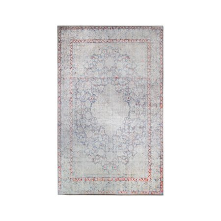 Bremond Floral Medallion Indoor Boho Area Rug Cobalt Blue 5 0 x 7 6 | Walmart (US)