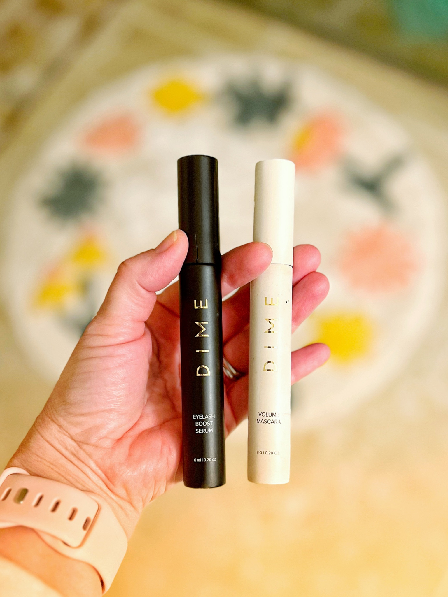 Eyelash serum and mascara 🖤 dime beauty, ulta, world market, bathroom rug

#LTKunder50 #LTKhome #LTKbeauty